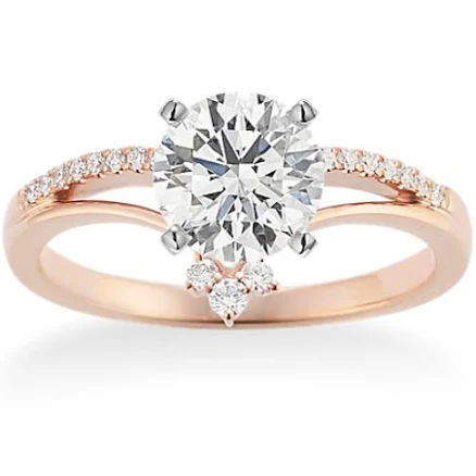 Duet Contour Engagement Ring