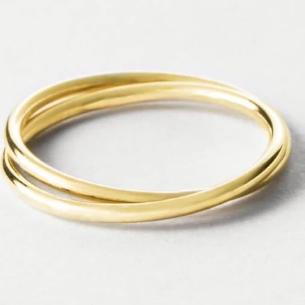 GLDN Duet Ring 14k