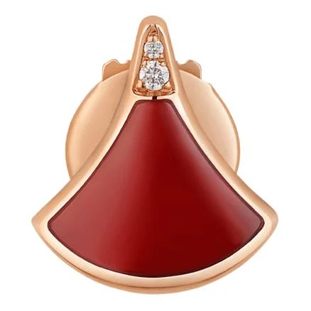 Bvlgari Women's Divas' Dream 18K Rose Gold Stud Earring
