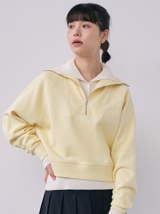 Half Zip-up Sweatshirt