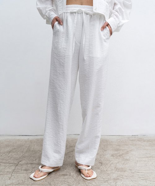 Drawstring-waist Trousers