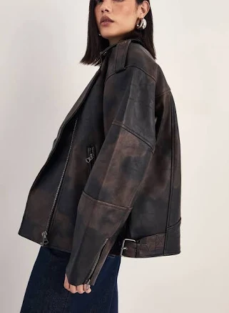 Nasty Gal Women's Faux Leather Biker Jacket