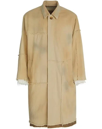 Paneled Trench Coat