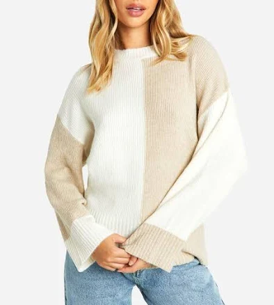 Boohoo Women's Oversized Soft Knit Sweater