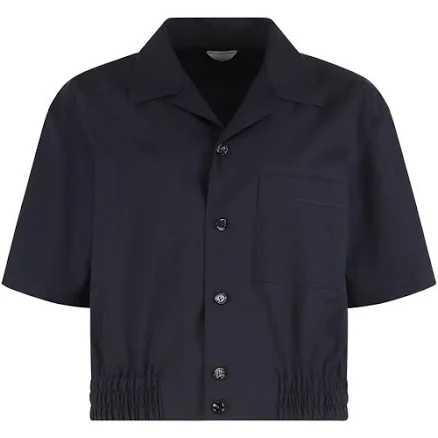 Bottega Veneta Women's Wool Broadcloth Shirt