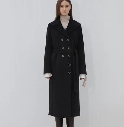 Real Me another Me Sailor Collar Double Handmade Coat