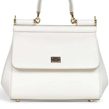 Dolce & Gabbana Medium Sicily Leather Handbag