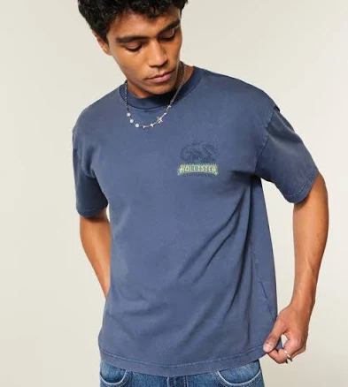 Hollister Men's Boxy Cotton Tee