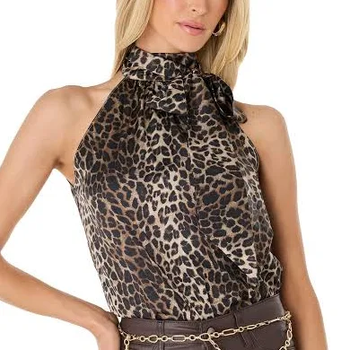 The Noli Shop Women's Rina Tie Neck Blouse