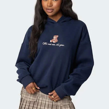 Edikted Women's Teddy Bear Hoodie