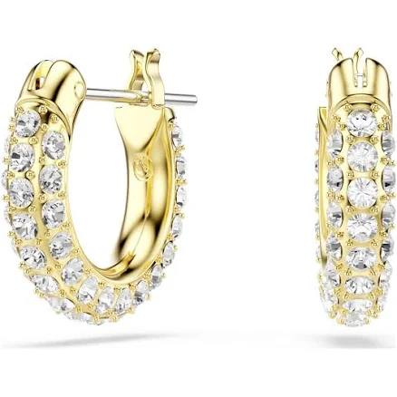 Swarovski Stone Hoop Earrings