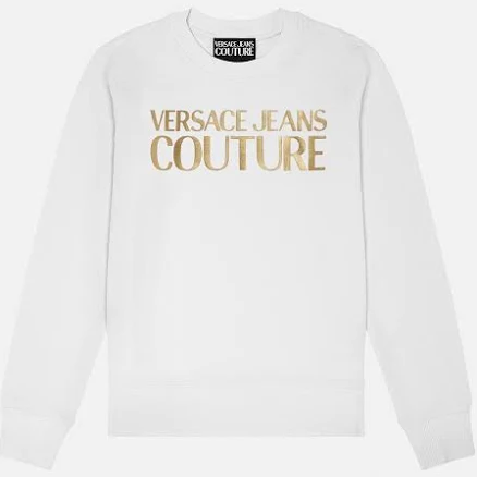 Versace Jeans Couture Purple Logo Sweatshirt