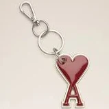Red Ami de Coeur Keyring - VERMILION