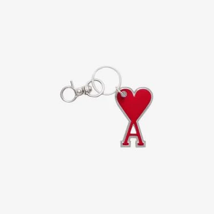 AMI Paris Men's Ami De Cœur Keychain