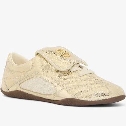 MICHAEL Michael Kors Women's Kyler Metallic Crackled Suede Low-Top Sneakers