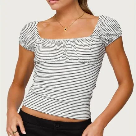 Edikted Women's Oleana Gathered Bust Top