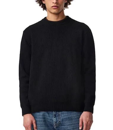 Danny Ribbed Sweater In Black
