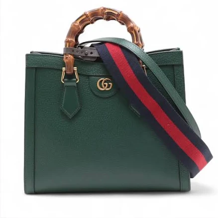 Gucci Diana Bamboo Tote Bag