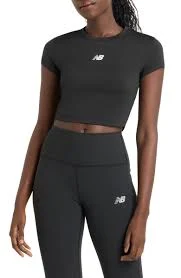 NB Harmony Fitted Crop Performance T-Shirt