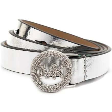 Michael Kors Women's Pave Logo Belt