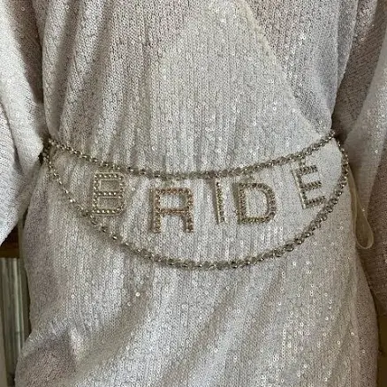 Custom Rhinestone Belt