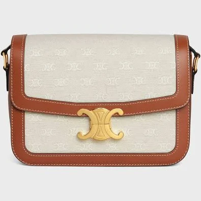 CELINE Women's Classique Triomphe Calfskin Bag