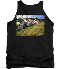 Fenced in Tank Top