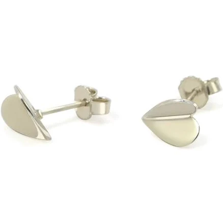 Gold Vermeil Flying Heart Studs