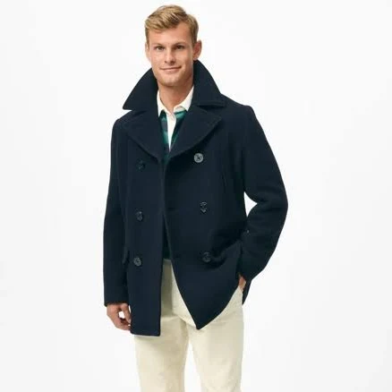 Brooks Brothers Men's Wool Peacoat