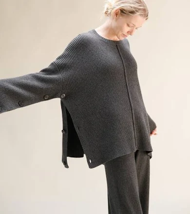 Wool & Cashmere Mix Oversized Cape Sweater