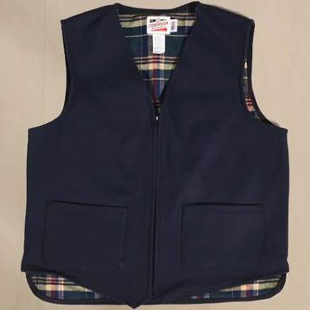 Flannel Lined Wool Vest