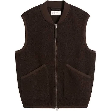 Universal Works - Blue Zip Waistcoat