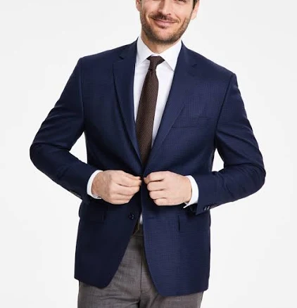 Michael Kors Men's Classic-Fit Houndstooth Sport Coat