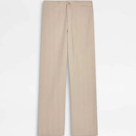 Tod's Linen and Silk Drawstring Trousers