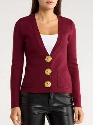 Love By Design Women's Puff Cardigan