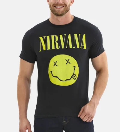 Nirvana Smiley Graphic Tee