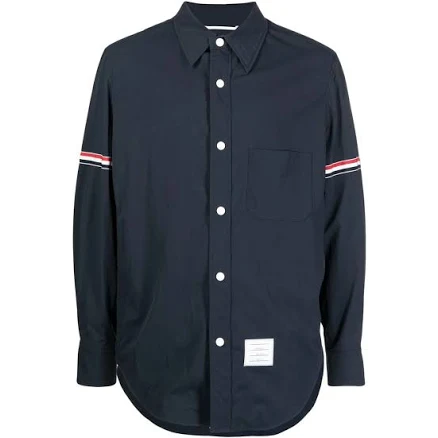 Thom Browne Armband Piqué Shirt Men Jacket