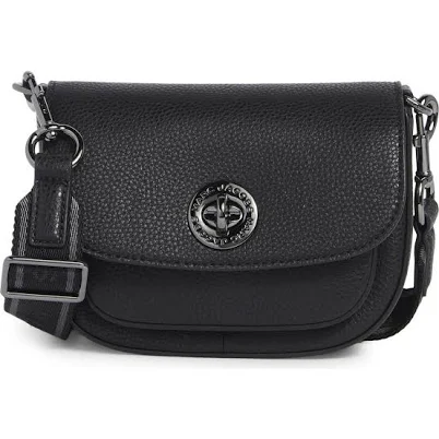 Marc Jacobs Small DTM Signet Turnlock Saddle Bag