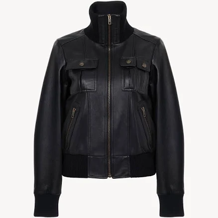 Chloé Short blouson in leather