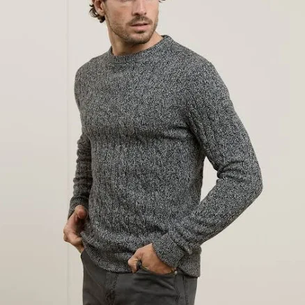 Fionn Wool Blend Cable Knit Jumper
