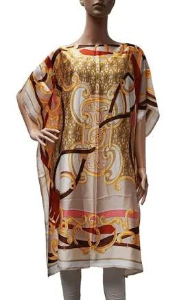 Beige/Gold Kimono