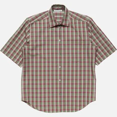 Acne Studios Check Button-up Shirt