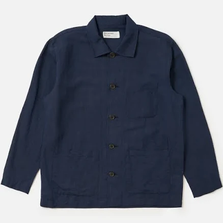 Linen Cotton Shirting Bakers Overshirt
