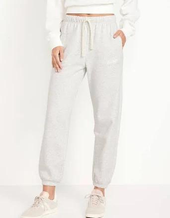 Old Navy Women's Extra High-Waisted Logo Sweatpants
