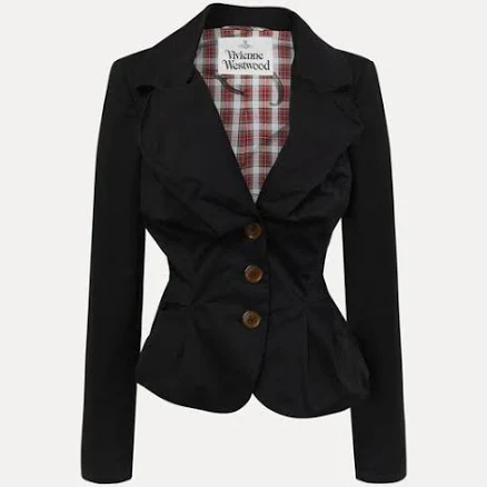 Vivienne Westwood 'Tartan' Single-breasted Women Blazer