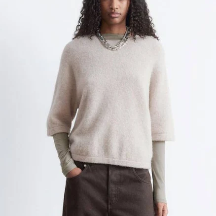 & Other Stories Alpaca-Blend Knitted Top