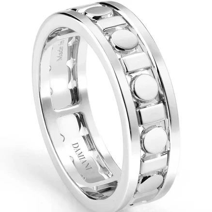 Damiani Belle Époque reel White gold ring, 5,7 mm.
