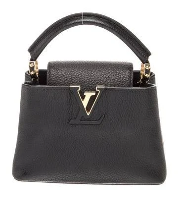 Louis Vuitton Taurillon Mini Capucines Satchel