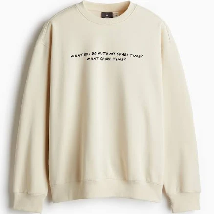 H&M Men's Keith Haring Loose Fit Sweatshirt