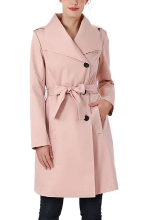 Kimi + Kai Women's Elsa Water-Resistant Hooded Trench Coat